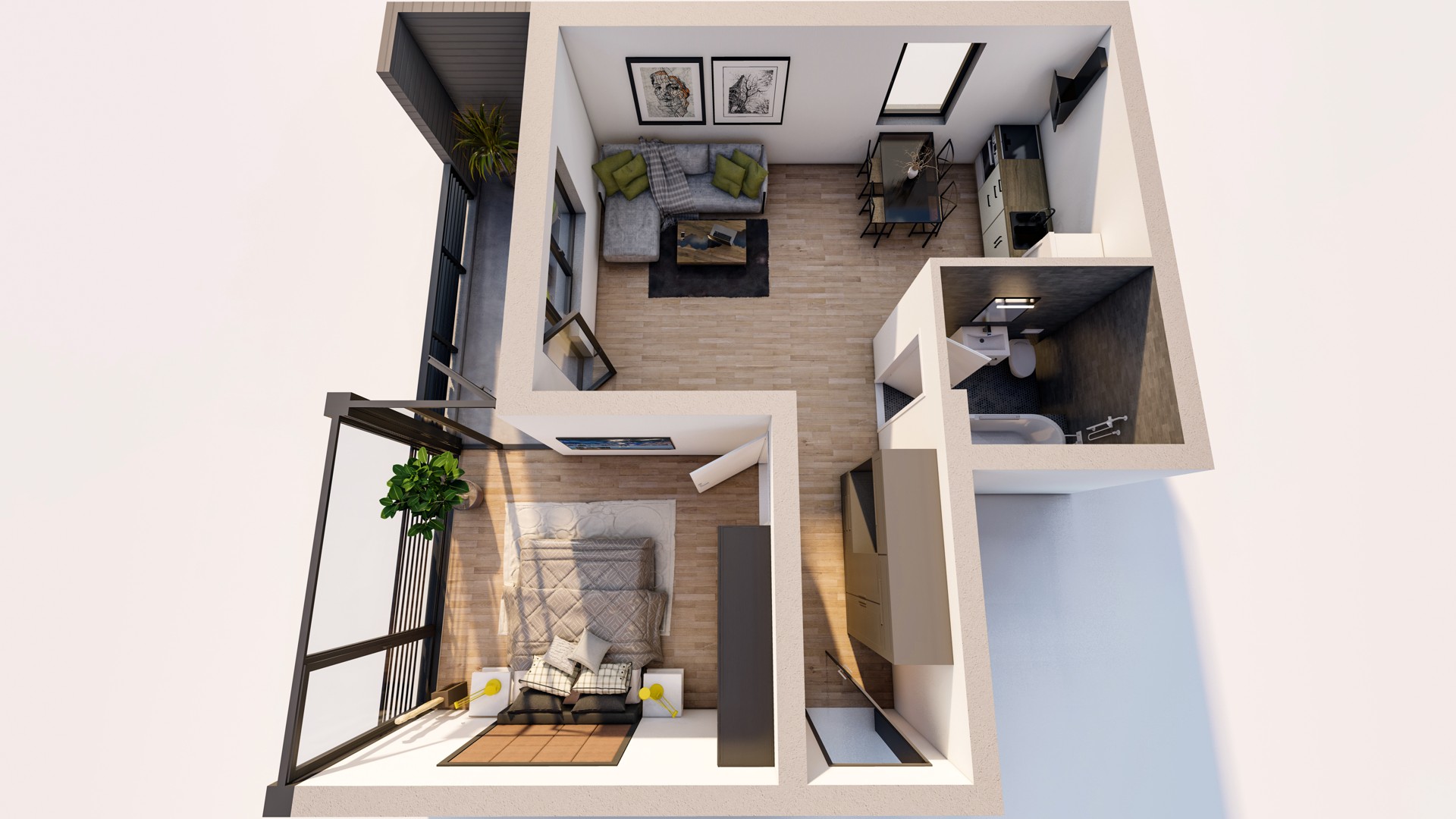 Bloc C1 | Apartamentul E3