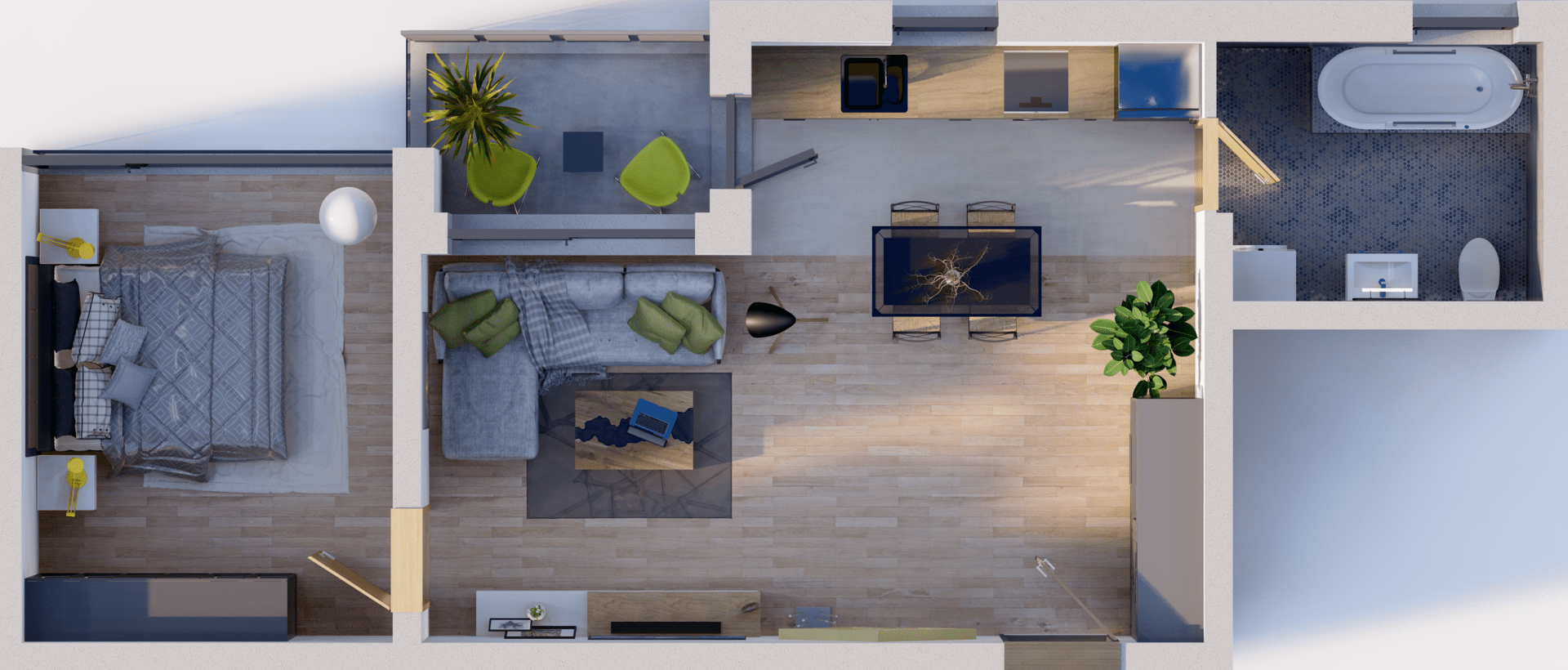 Bloc C2 | Apartamentul E4